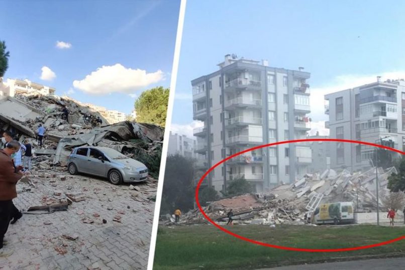 Землетрясение в 7 баллов обрушилось на Турцию и Грецию.