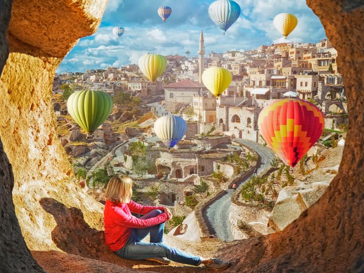 В Каппадокии упали цены на полёты на воздушных шарах