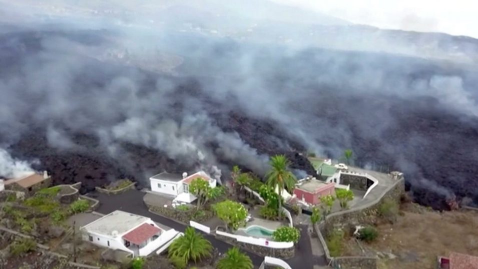 Извержению вулкана на Пальме не видно конца