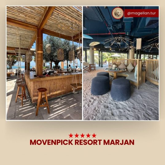 Aceleași Emirate doar că fără zgârie-nori 😍✅MOVENPICK RESORT MARJAN 5*