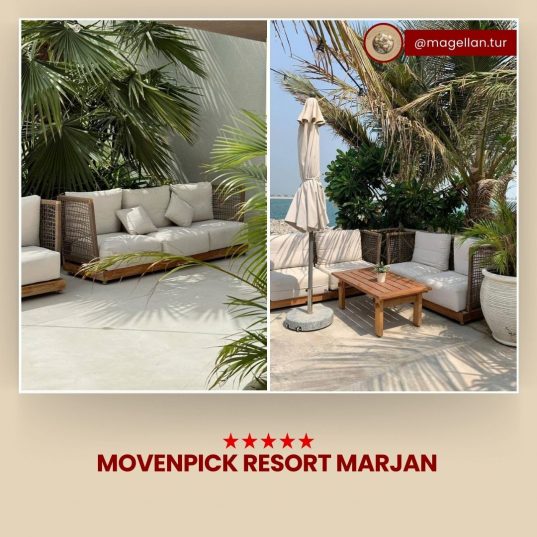 Aceleași Emirate doar că fără zgârie-nori 😍✅MOVENPICK RESORT MARJAN 5*
