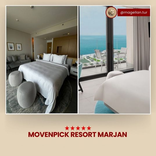 Aceleași Emirate doar că fără zgârie-nori 😍✅MOVENPICK RESORT MARJAN 5*
