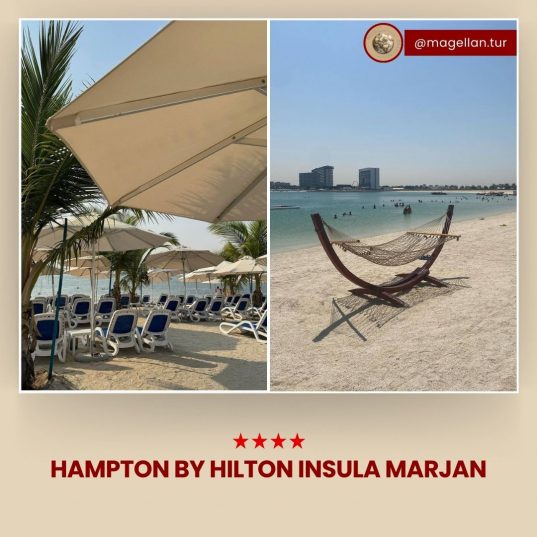 ⭐️HAMPTON BY HILTON INSULA MARJAN 4*Super oferta intr-un hotel nou pe prima linie in Emirate 😍