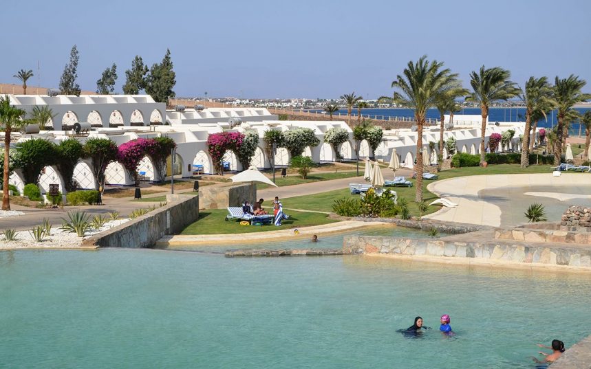 🎀🎀Райский Уголок Ждет Вас – Забронируйте Свой Идеальный Отдых 🏖️RETAC Qunay Resort & SPA 5* 💫ЕГИПЕТ 1-я линия от моря🌴 🌴✈️ летим 05.02.2025 Состоит из основного здания и комплекса одноэтажных корпусов.