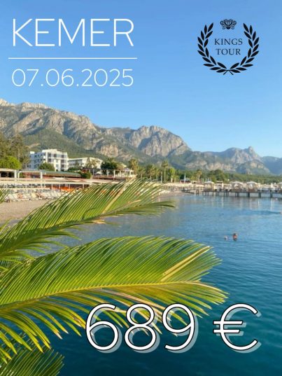 🏝️ Cele mai bune hoteluri din Kemer! 🏝️  ✈ Zbor din Chișinău – 07.06.2025