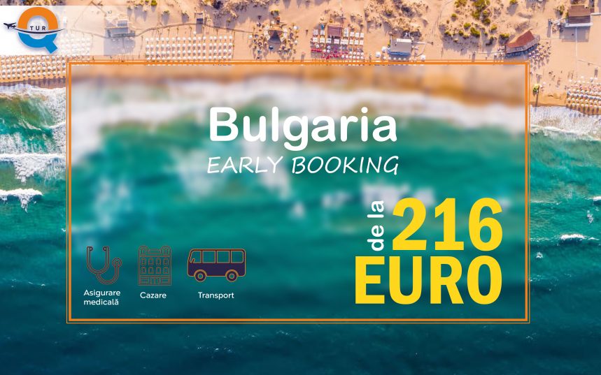 ☀️  Bulgaria EARLY BOOKING  💰  de la 216 €! 📆  19.06.2025
